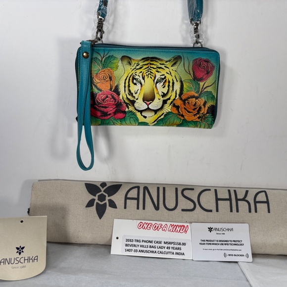 ANUSCHKA CALCUTTA INDIA-NWT $158.00                     MASTERPIECE TOOK 6 WEEKS - Picture 5 of 15